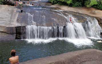 Smoky Cabin Waterfall