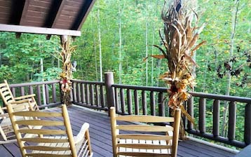 Cabin Back Porch