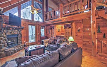 Mountain Cabin Living Room