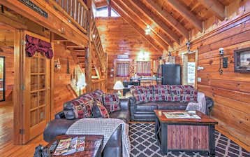 Mountain Cabin Living Room